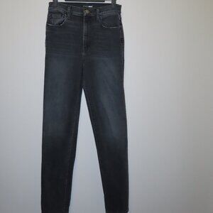 Fashion Nova Women's Black and Grey Jeans